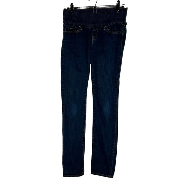 GAP Denim - Gap Always Skinny 28/6L maternity jeans, demi panel, 6R/28